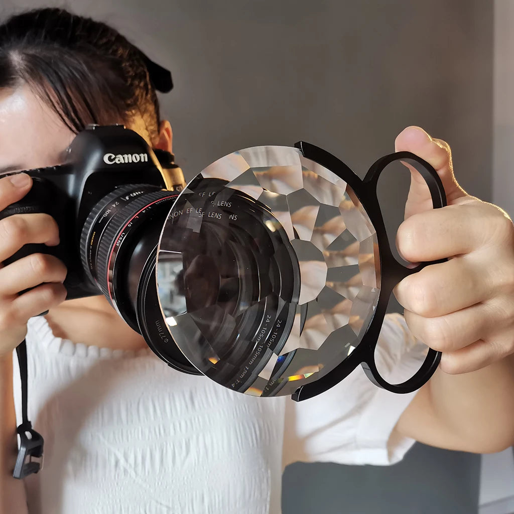 Handheld Kaleidoscope Prism FX Filter