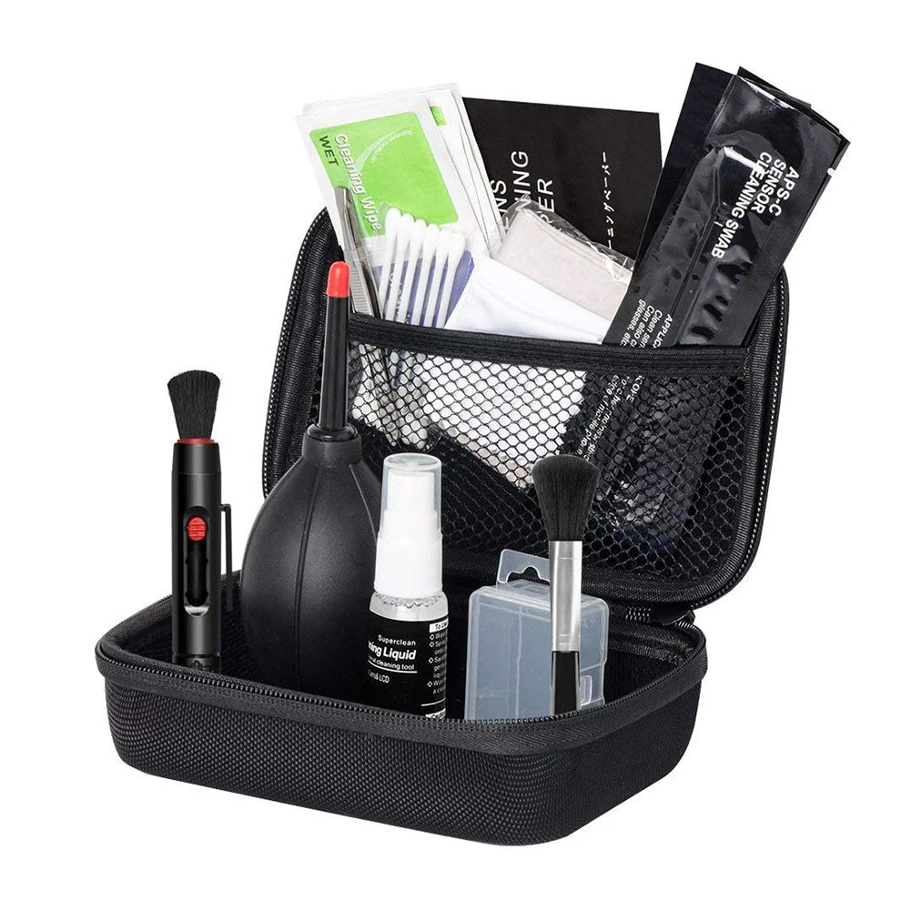 Photo Professional Cleaning Kit - Camera Cleaning Kit for FF DSLR & Mirrorless Cameras - w/Sensor Cleaning Swabs & Case, Works as Camera Lens Cleaning Kit, Sensor Cleaner