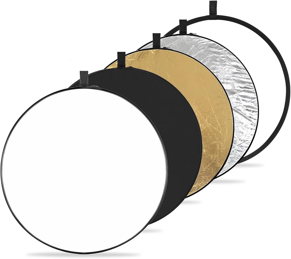 5 in 1 Photos Round Reflector For Photography Light Diffuser Photo