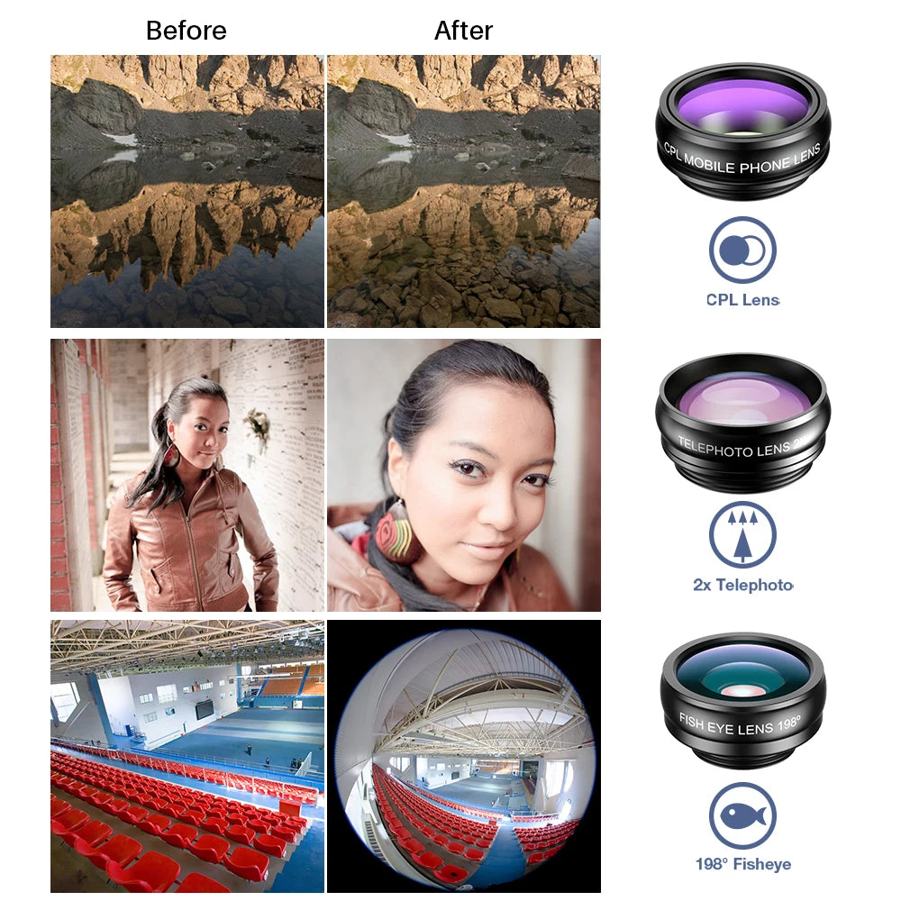 10 in 1 Phone camera creative lens filter