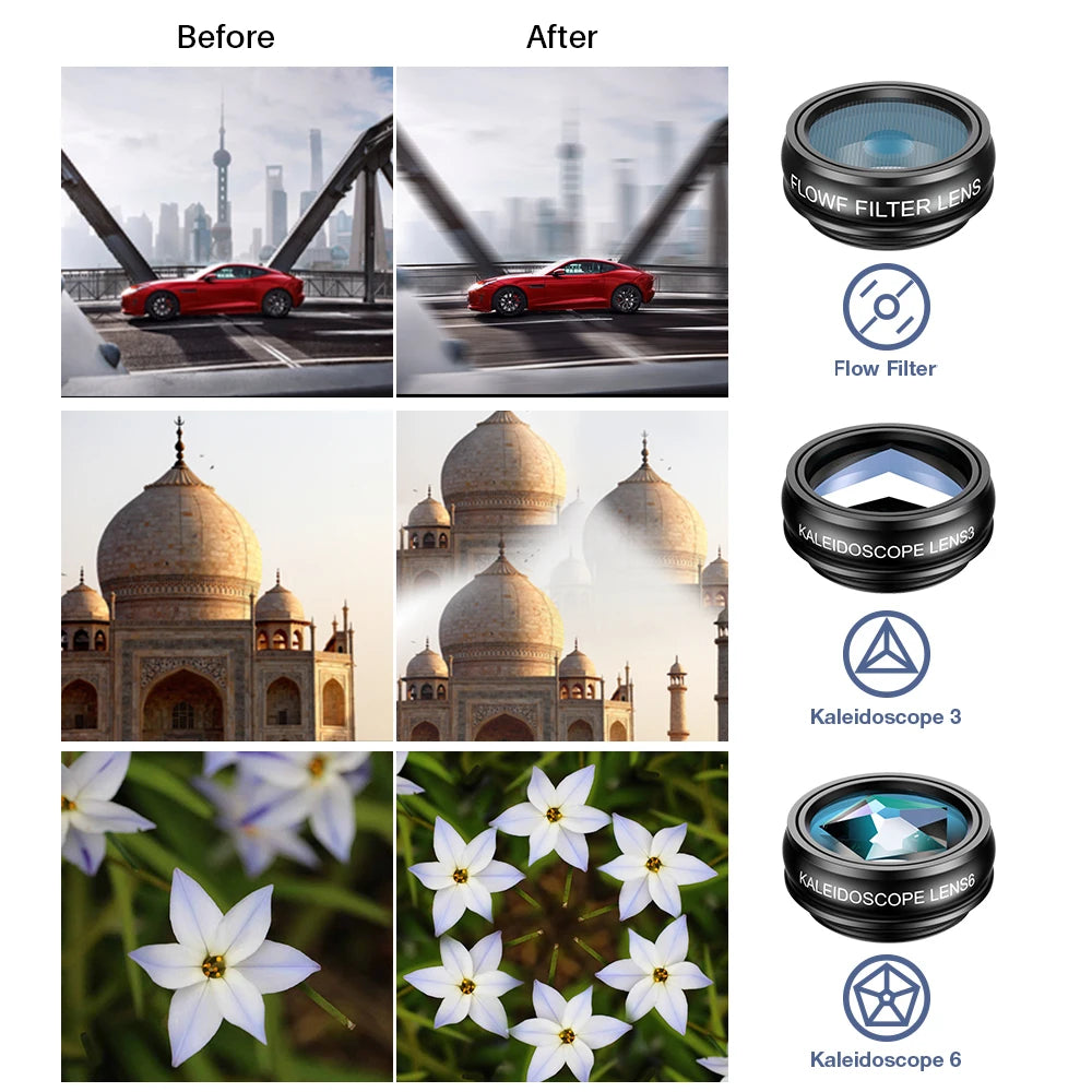 10 in 1 Phone camera creative lens filter