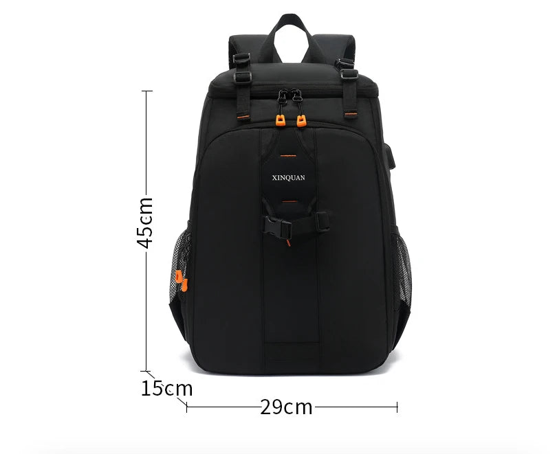 Backpack Outdoor Photo Bag Waterproof Large Capacity