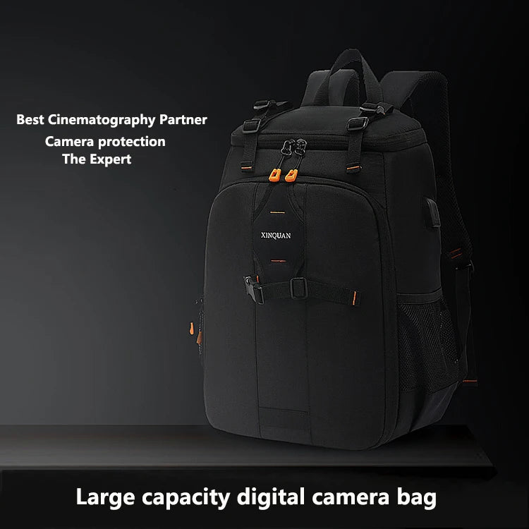 Backpack Outdoor Photo Bag Waterproof Large Capacity