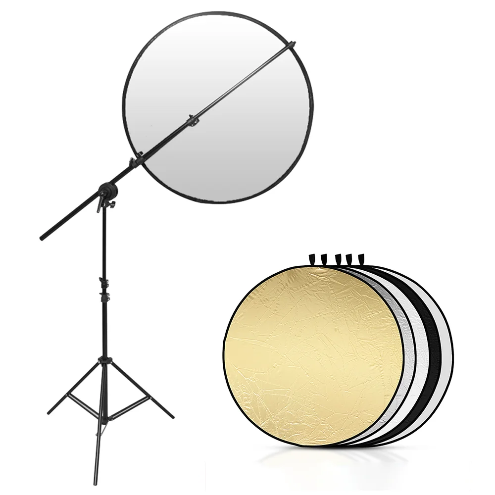 5 in 1 Photos Round Reflector For Photography Light Diffuser Photo
