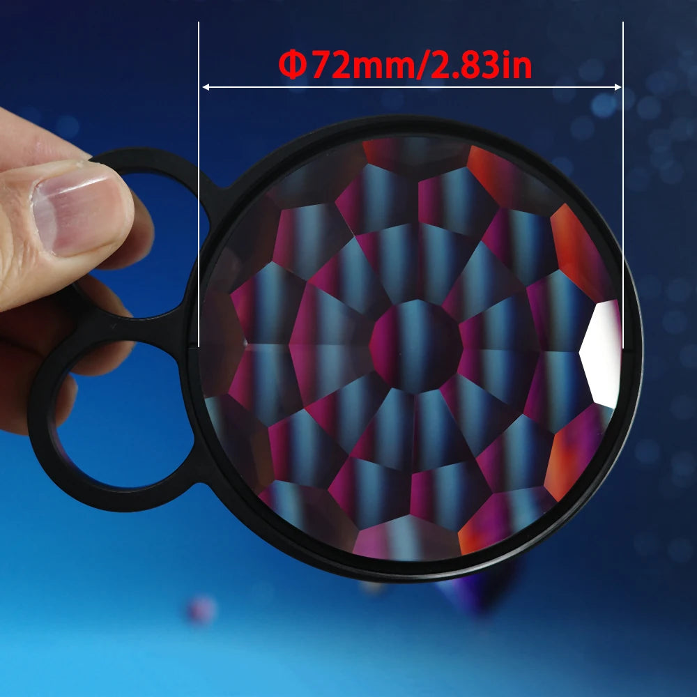 Handheld Kaleidoscope Prism Lens Fx Filter